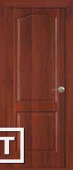 Фото Дверь межкомнатная Классик(итальянский орех), глухая, с рисунком