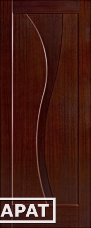 Фото Межкомнатная дверь "Стендор" Модель 4830 Красное дерево
