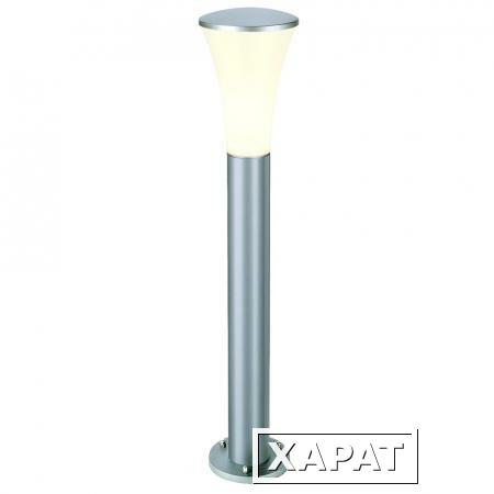Фото ALPA CONE 75 садовый светильник IP55 для лампы E27 24Вт макс., серебристый | 228912 SLV