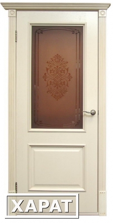 Фото Межкомнатная филенчатая дверь, фанерованная шпоном дуба, модель Версаль