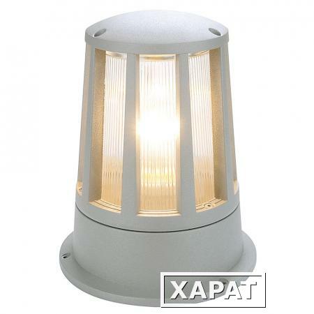 Фото CONE садовый светильник IP54 для лампы E27 100Вт макс., серебристый | 230434 SLV