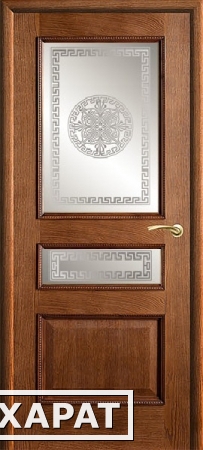 Фото Межкомнатная дверь, фанерованная шпоном дуба, модель Вена