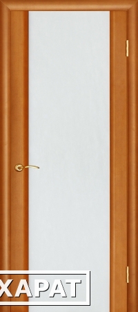 Фото Ульяновская межкомнатная дверь Техно-3 светлый анегри остекленная