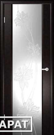 Фото Ульяновская межкомнатная дверь Стелла венге стекло-зеркало