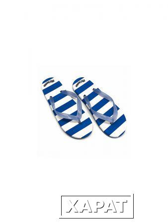 Фото Kawaii Factory Сланцы "Strips" (синие/blue)(39-40)