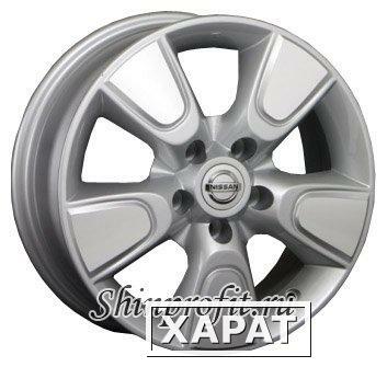 Фото Replica NS25 6.5x17/5x114.3 D66.1 ET40 Silver