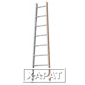 Фото Приставная лестница 8 ступеней эйфель комфорт-профи-пирамида