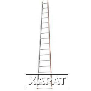 Фото Приставная лестница 16 ступеней эйфель комфорт-профи-пирамида