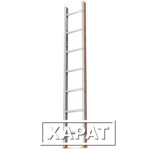 Фото Приставная лестница 7 ступеней эйфель комфорт - профи
