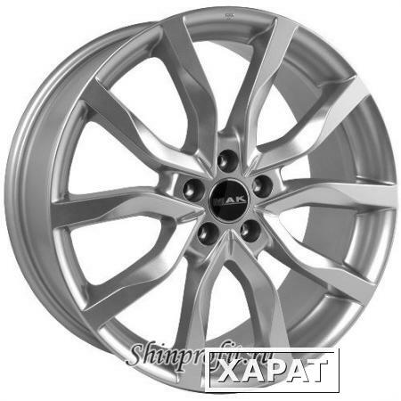 Фото Mak Highlands 7x17/5x100 D72 ET35 Silver