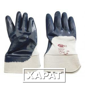 Фото Строительные перчатки KWB хлопок с нитрилом, XL 9308-40