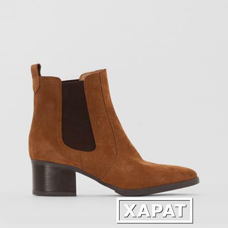 Фото Ботильоны из кожи на каблуке LAURIE BOOTIE