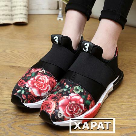 Фото Европе весной и осенью 2015 новый толщиной подошве обувь с дышащей ткани обуви спортивная обувь Обувь пары нагонов