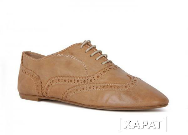 Фото VERSILIA Светло-коричневые кожаные ботинки от итальянского бренда Versilia