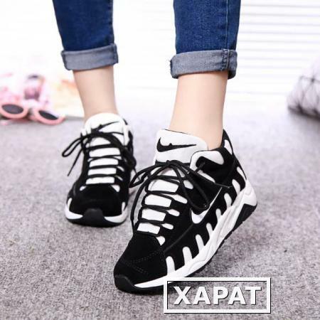 Фото Весна/лето 15 Корея на воздушной подушке увеличение женской обуви в корейской версии Повседневная обувь Обувь студент спортивная обувь воздуха волна