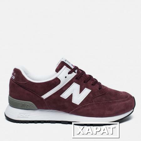 Фото New Balance W576PR Burgundy/White