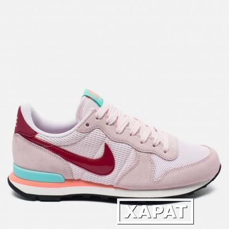 Фото Nike Internationalist Pearl Pink/Noble Red/Hyper Turq