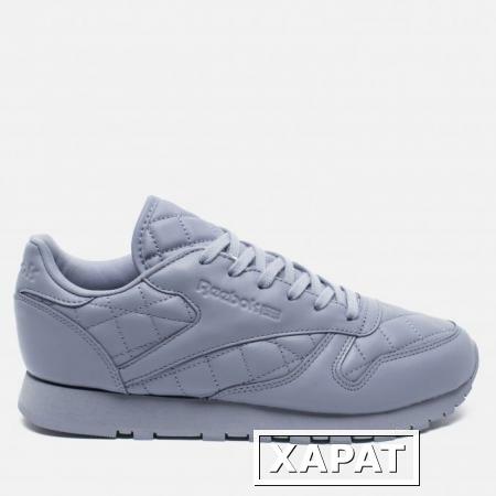 Фото Reebok Classic Leather Quilted Pack Purple Fog/White