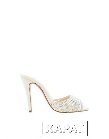 Фото Christian Louboutin Кожаные босоножки Desir 100