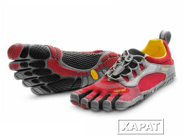 Фото VIBRAM Мокасины FIVEFINGERS BIKILA LS W Красный