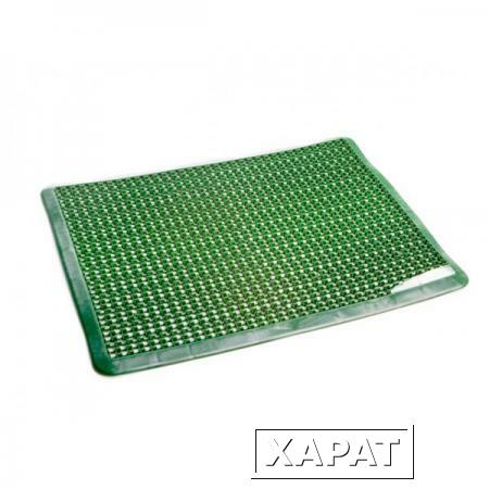 Фото Коврик для прихожей Step (Степ), зелёный, BEROSSI (Изделие из пластмассы. Размер 560 х 430 х 10 мм) (АС15613000)
