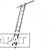 Фото Лестница приставная, 6 ступенек, с двумя парами крюков МОЛОТОВЪ