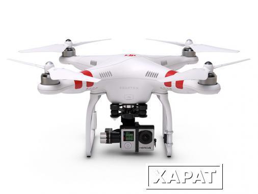 Фото DJI Квадрокоптер DJI Phantom 2 (2.4G) v2.0 и подвес Zenmuse H4-3D (для камер GoPro)