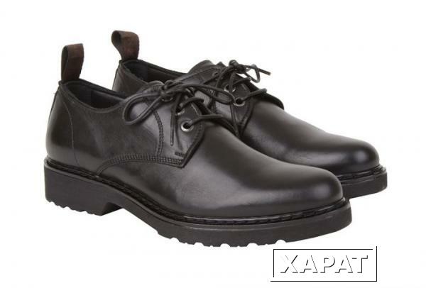 Фото ZENUX Простые кожаные ботинки на плотной подошве от бренда Zenux