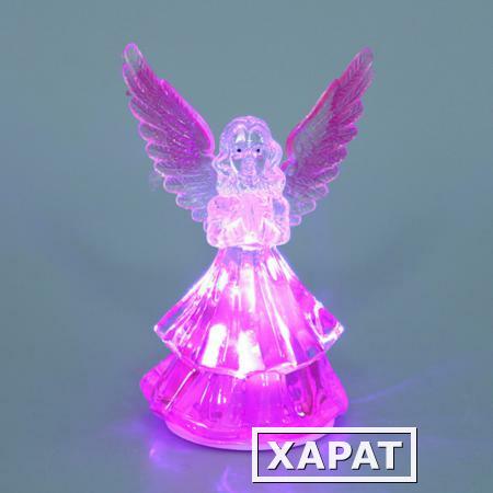 Фото Фигурка "ангелочек" с подсветкой высота=9 см. Polite Crafts&amp;gifts (786-151)
