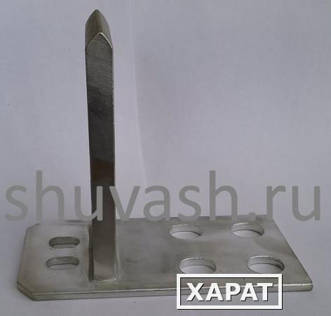 Фото Нож контактный неподвижный верхний для КРУ-2-10 на 1000А