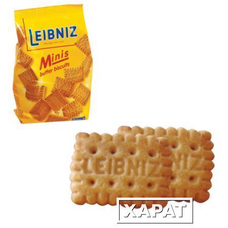 Фото Печенье BAHLSEN Leibniz (БАЛЬЗЕН Лейбниц) "Minis butter", сливочное, 100 г, Германия