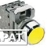 Фото Кнопка MP1-20W белая (корпус) с надписью R без подсветки без фиксации | арт. COS1SFA611100R7645 | ABB