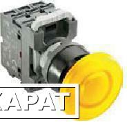 Фото Кнопка MPM1-20Y ГРИБОК желтая (корпус) без фиксации 40мм | арт. COS1SFA611124R2003 | ABB