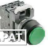 Фото Кнопка MP3-20G зеленая выступающая (корпус) без подсветки без фиксации | COS1SFA611102R2002 | ABB