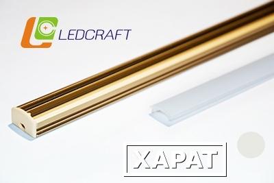 Фото Профиль универсальный Ledcraft LC-P2-2PB 2м золото