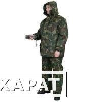 Фото Костюм "ОХРАННИК" зимний: куртка, полукомбинезон КМФ зелёный