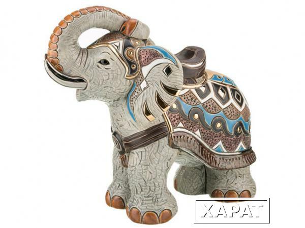 Фото Статуэтка декоративная "индийский слон" 28*13 см.высота=25 см Ancers Sa (347-096)