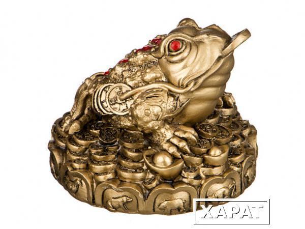 Фото Фигурка "жаба денежная" 10.8*10.5*5.8см Polite Crafts&amp;gifts (156-537)