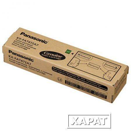 Фото Тонер-картридж PANASONIC(KX-FAT472A7) MB2110/2130/2137/2170, оригинальный, ресурс 2000 страниц