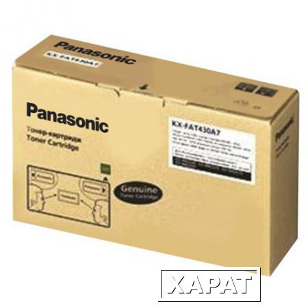 Фото Тонер-картридж PANASONIC (KX-FAT430A7) MB2230/2270/2510, оригинальный, ресурс 3000 страниц