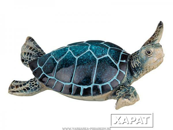 Фото Фигурка черепаха 16,7х16,2х6,5 см.