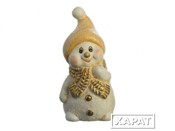 Фото Фигурка "снеговик" 6*6*12.5 см. Polite Crafts&amp;gifts (156-482)