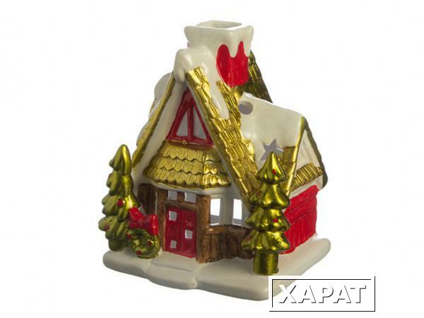Фото Фигурка "домик перед рождеством" 10*8.5*12.3см Polite Crafts&amp;gifts (156-564)