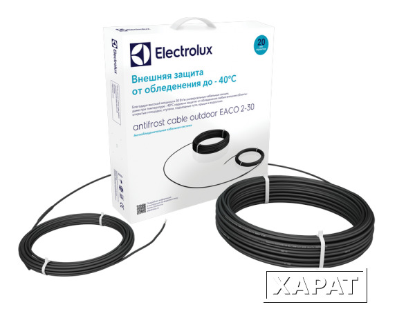 Фото Система антиобледенения Electrolux Antifrost Cable Outdoor EACO 2-30-1100