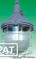 Фото Светильник промышленный НСП 11-500-002 для общего освещения производственных и складских помещений, с решеткой, IP54, «Ватра»