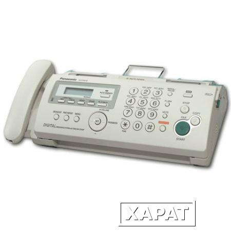 Фото Факс PANASONIC KX-FP218 RUB, печать на обычной бумаге 70-80 г/м2, А4, АОН, автоответчик