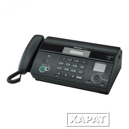 Фото Факс PANASONIC KX-FT982RUB, термобумага (рулон), монитор, справочник 100 номеров