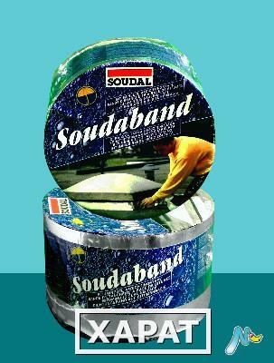 Фото Кровельная лента шириной Soudaband 15см x 10м SOUDAL КОРИЧНЕВЫЙ/RAL 8017