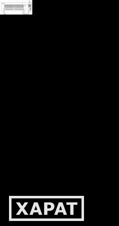 Фото Конвектор отопления ЭЛЕГАНТ-В с вентилятором, 1 теплообменник ширина 130, высота 250, длина 1500 (мм)