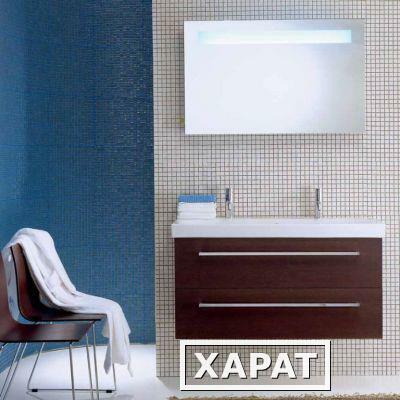 Фото Berloni Bagno Squared Комплект мебели для ванной SQUARED 01 | интернет-магазин сантехники Santehmag.ru